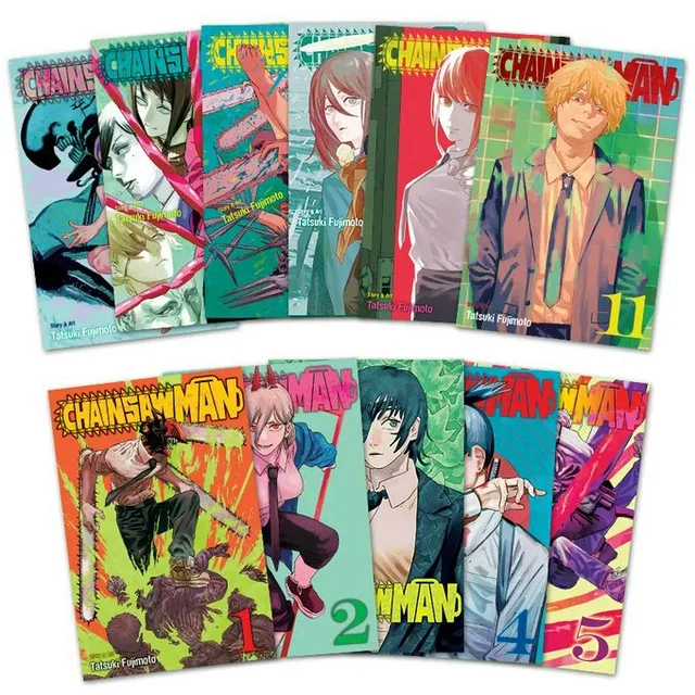 Chainsaw Man Manga Box Set (Volumes 1-11)