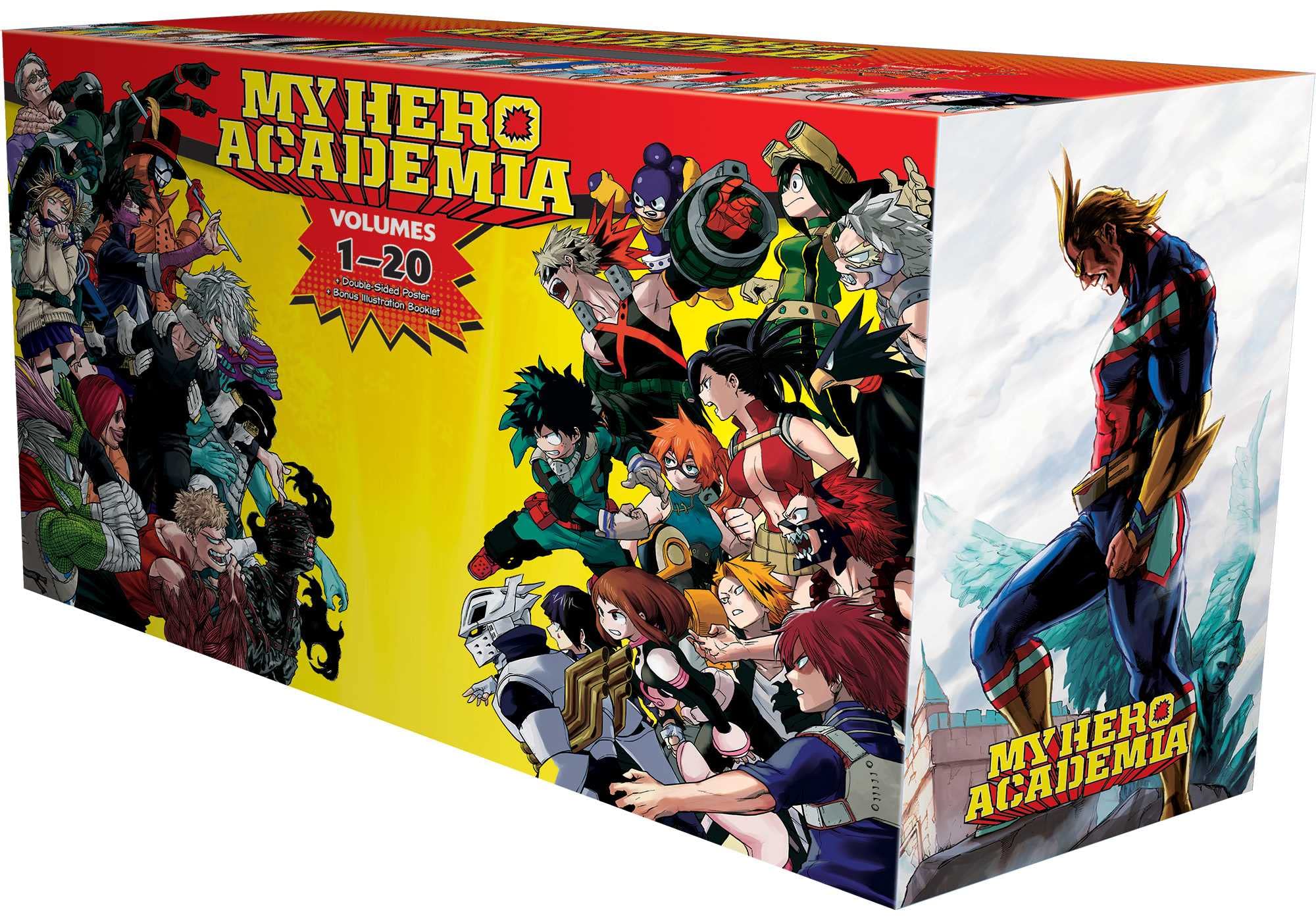 My Hero Academia Box Set 1 (Volume 1-20) (Paperback)