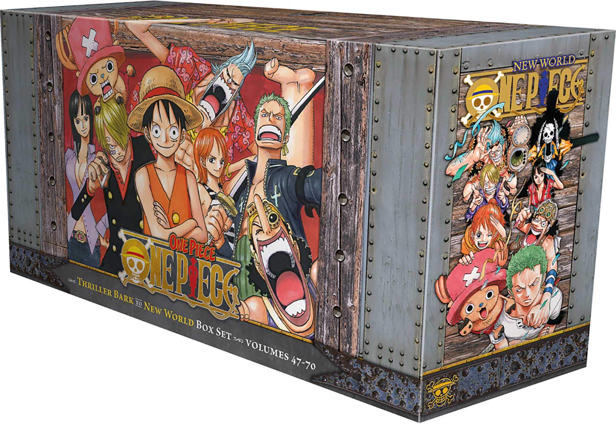 One Piece Manga Box Set 3 Volumes 47–70 by Eiichiro Oda
