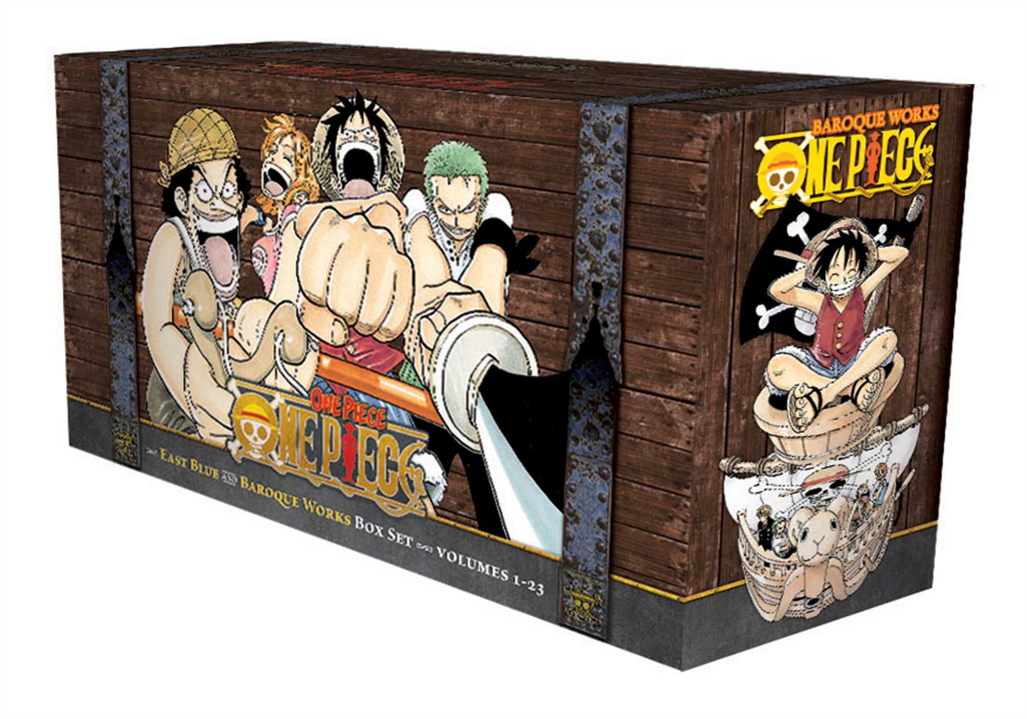 One Piece Box Set 1: Volumes 1-23, (Eiichiro oda) (Paperback English)