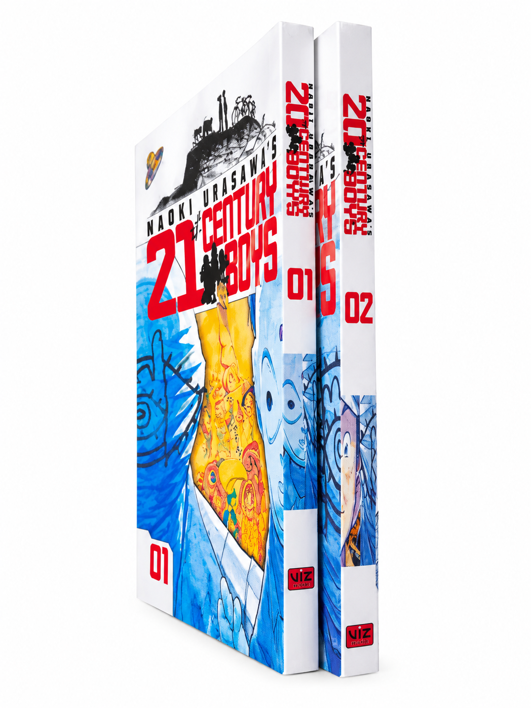 21th Century Boys Manga Volume 1 & 2 Set by Naoki Urasawa | English Edition
