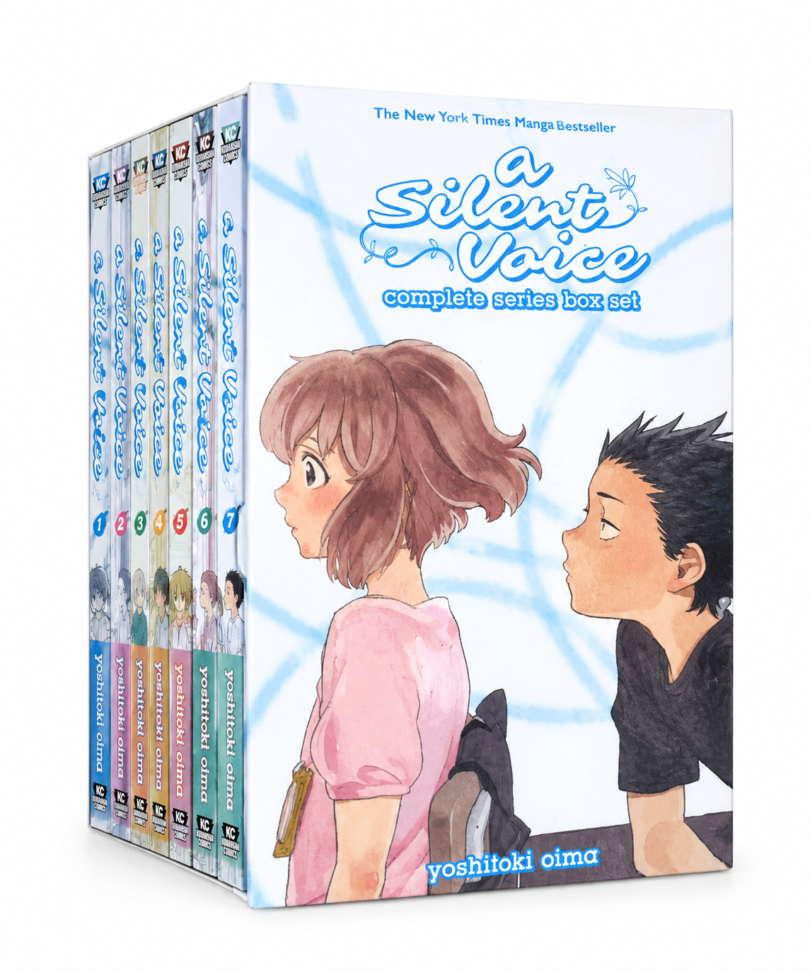 A Silent Voice Complete Manga Box Set Volumes 1–7 by Yoshitoki Oima | English Edition